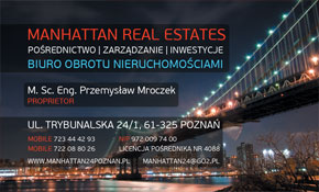 wizytówka manhattan real estates